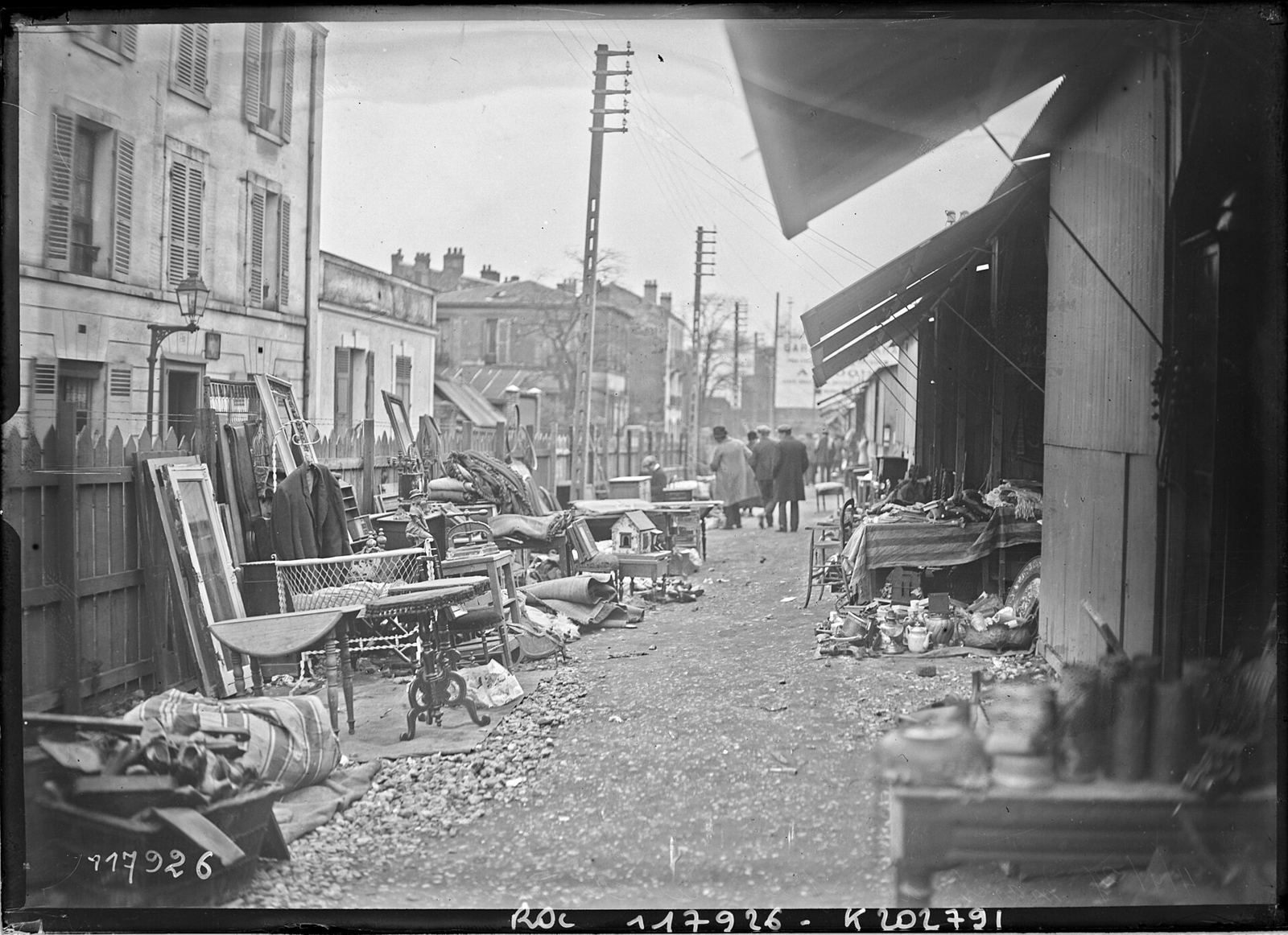 Rue des Rosiers, 1927